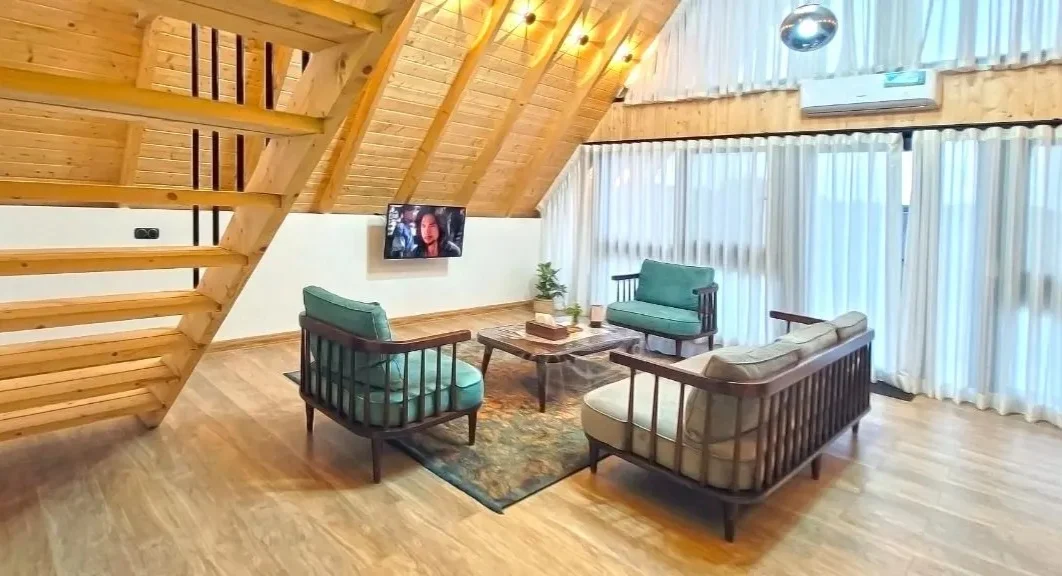 اجاره کلبه سوئیسی لوکس سی سرا متل قو